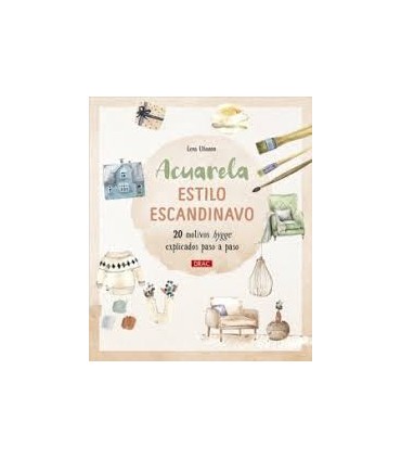 ACUARELA ESTILO ESCANDINAVO