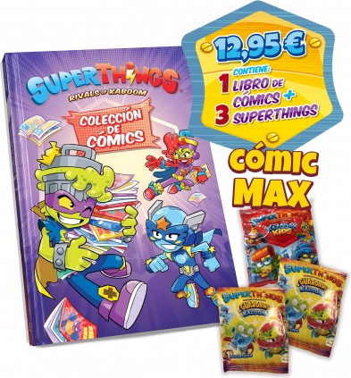 Libro Coleccionista Cómics Superthings - KK y GK Series - Versión MAX