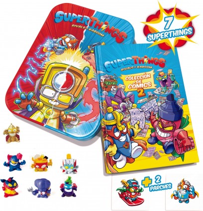 Libro del Coleccionista de Cómics Superthings - Series 4, 5 y Secret Spies