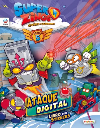 Libro de Stickers Superzings Series 5 - España