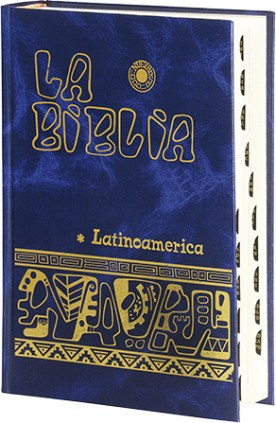 La Biblia Latinoamérica [bolsillo] cartoné color, con uñeros