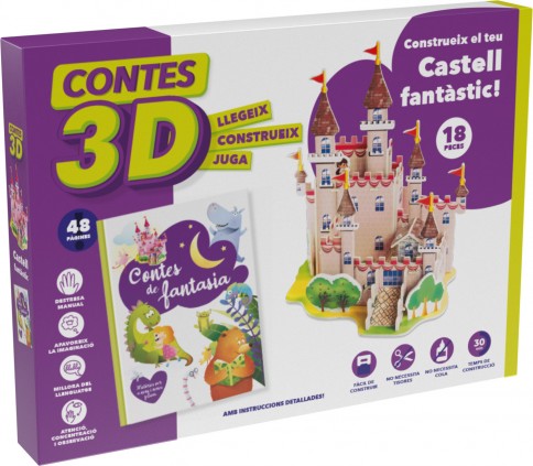 CUENTOS 3D - CASTILLO FANTÁSTICO - CATALAN