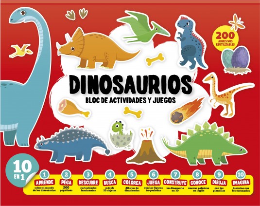 BLOC DINOSAURIOS
