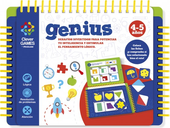 CLEVER GAMES GENIUS 4-5 AÑOS