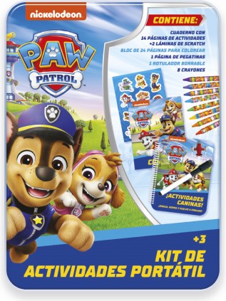 KIT DE ACTIVIDADES PORTATIL - PAW PATROL