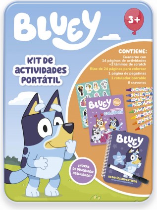 KIT DE ACTIVIDADES PORTATIL - BLUEY