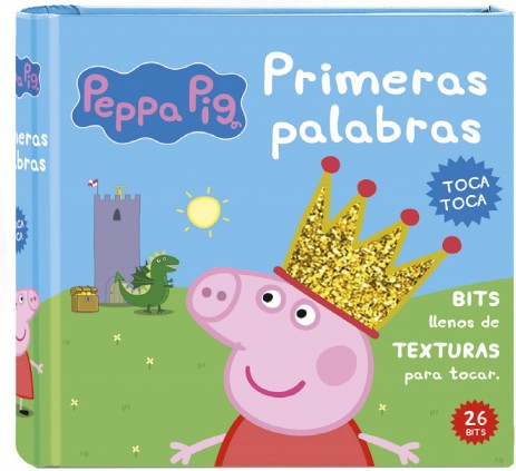BITS TEXTURAS PRIMERAS PALABRAS - PEPPA PIG