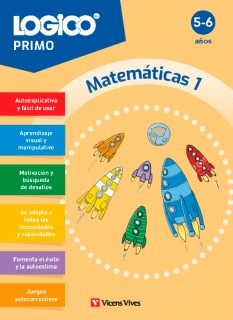 Logico Primo. Matemáticas 1 (5-6 años) 16 fichas