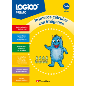 Logico Primo. Primeros cálculos con imágenes (5-6 años) 16 fichas