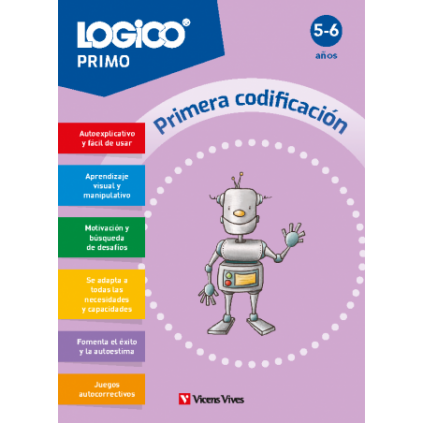Logico Primo. Primera codificación (5-6 años) 16 fichas