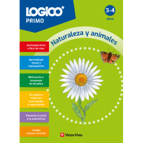 Logico Primo. Naturaleza y animales (3-4 años) 16 fichas