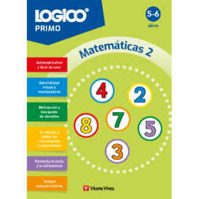 Logico Primo. Matemáticas 2 (5-6 años) 16 fichas