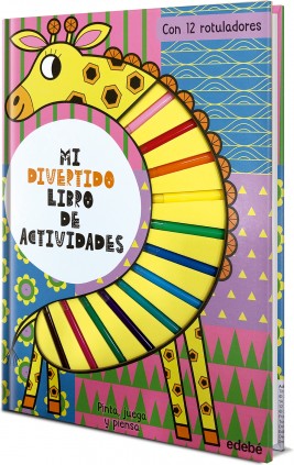 MI DIVERTIDO LIBRO DE ACTIVIDADES. JIRAFA