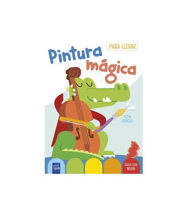 Pintura mágica para llevar. Cocodrilo