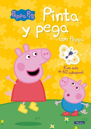 Peppa Pig. Cuaderno de actividades - Pinta y pega con Peppa