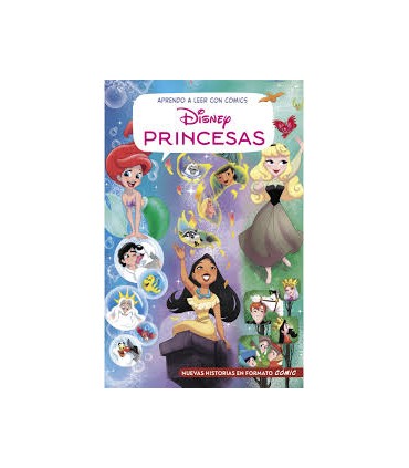 Aprendo a leer con cómics Disney - Princesas