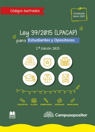 Ley 39/2015 (LPACAP) ilustrada para estudiantes y opositores