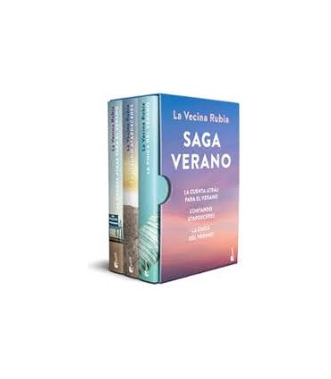 Estuche La Vecina Rubia. Saga Verano