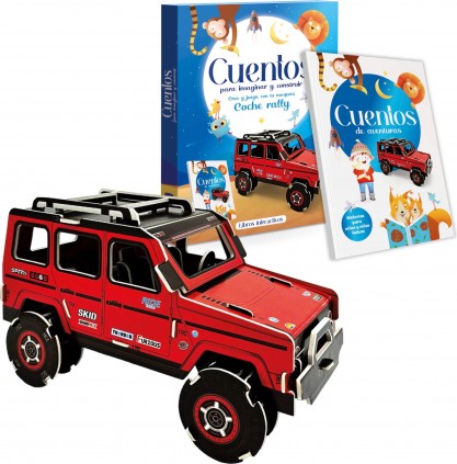 CUENTOS PARA IMAGINAR Y CONSTRUIR 3D - COCHE RALLY