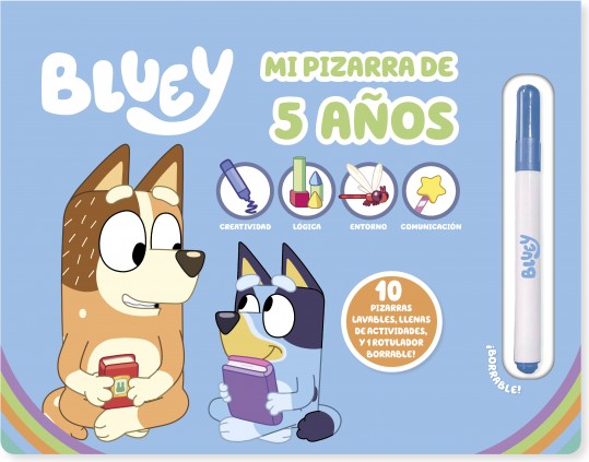 BLUEY - MI PIZARRA DE 5 AÑOS