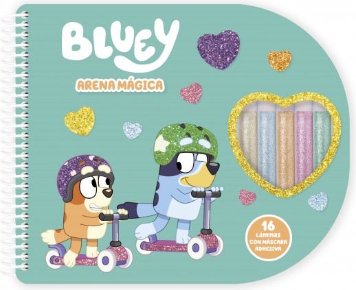 BLUEY ARENA MAGICA - LIBRETA ESPIRAL