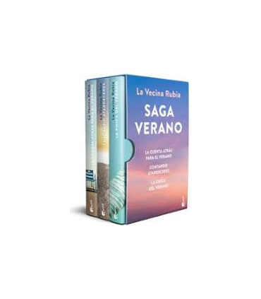 Estuche La Vecina Rubia. Saga Verano