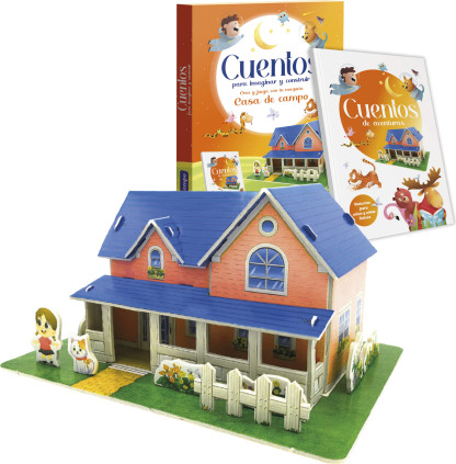 CUENTOS PARA IMAGINAR Y CONSTRUIR 3D - CASA DE CAMPO