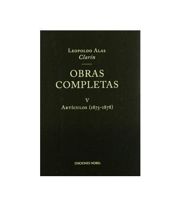 OBRAS COMPLETAS CLARIN. Tomo V