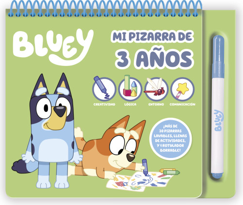 MI PIZARRA DE 3 AÑOS - BLUEY