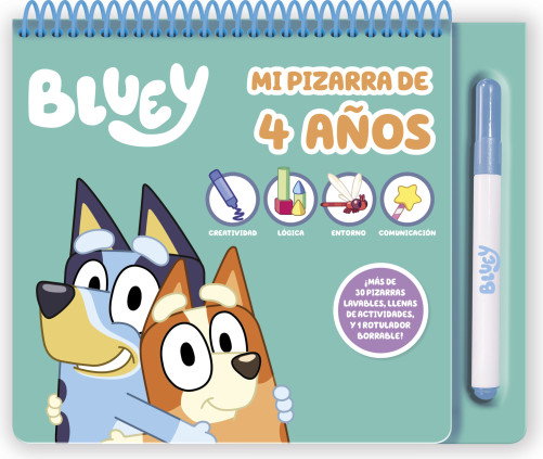 MI PIZARRA DE 4 AÑOS - BLUEY