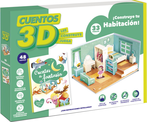 CUENTOS 3D - MI HABITACIîN
