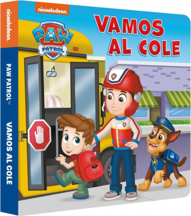 Paw Patrol | Patrulla Canina. Libro de cartón - Vamos al cole