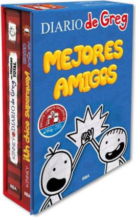 Diario de Greg - Mejores amigos (estuche con: Un pringao total | ¡Un chico super guay!)