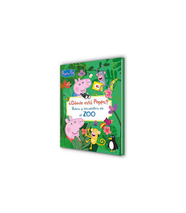 Peppa Pig. Libro juguete - ¿Dónde está Peppa? Busca y encuentra en el zoo