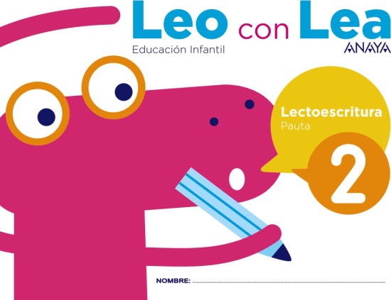 LEO CON LEA 2. PAUTA. LECTOESCRITURA