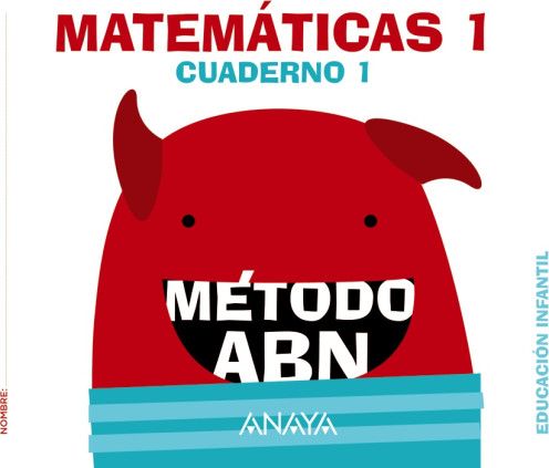 Matemáticas ABN. Nivel 1. Cuaderno 1.