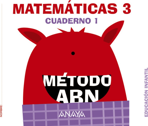 Matemáticas ABN. Nivel 3. Cuaderno 1.