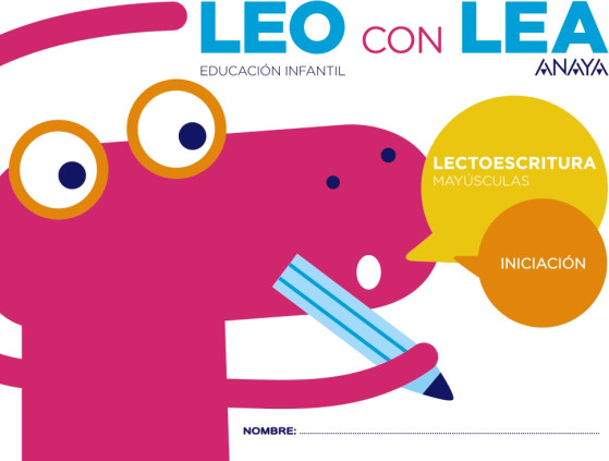 LEO CON LEA . INICIACION MAYUSCULAS. 17