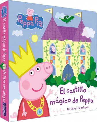 Peppa Pig. Libro de cartón con solapas - El castillo mágico de Peppa