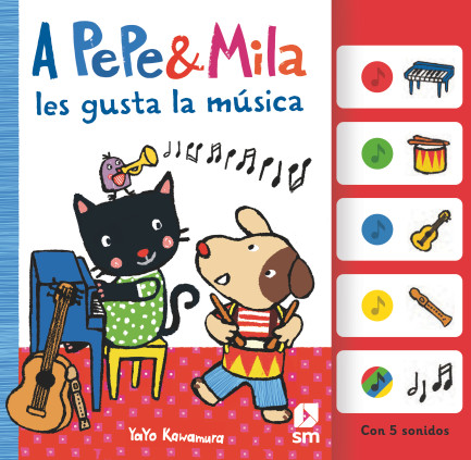 A PEPE Y MILA LES GUSTA LA MUSICA