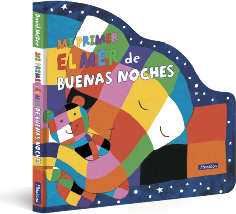 Elmer. Libro de cartón - Mi primer Elmer de buenas noches