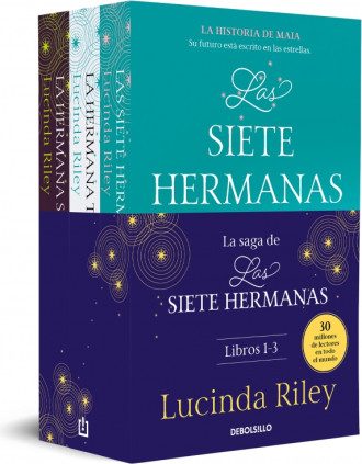 Lucinda Riley (Edición pack: Las siete hermanas | La hermana tormenta | La hermana sombra)
