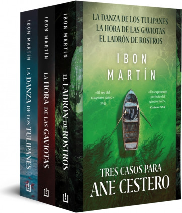 Tres casos para Ane Cestero (pack con: La danza de los tulipanes | La hora de las gaviotas | El ladrón de rostros) (Inspectora A