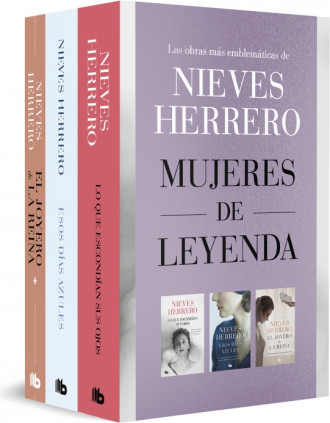 Mujeres de leyenda (pack con: Lo que escondían sus ojos | Esos días azules | El joyero de la reina)