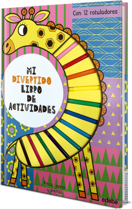 MI DIVERTIDO LIBRO DE ACTIVIDADES. JIRAFA