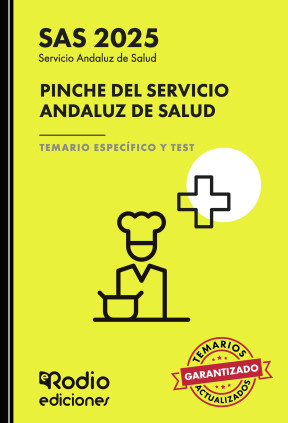 Pinche del Servicio Andaluz de Salud. Temario Específico y Test. SAS 2025