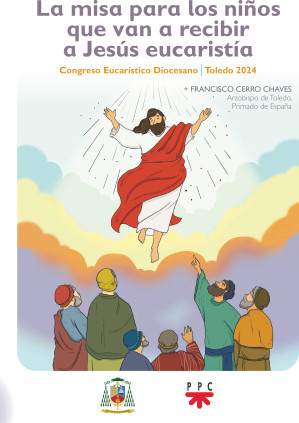 La misa para los niños que van a recibir a Jesús eucaristía