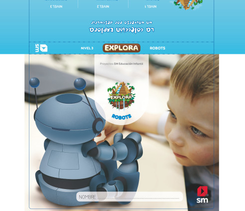 EXPLORA N 3- 5 AÑOS ROBOTS