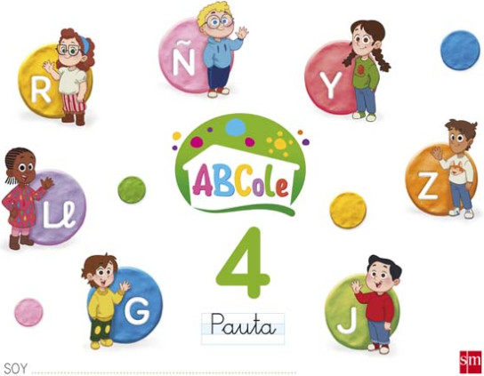 Cuaderno de lectoescritura 4, Pauta. ABCole 17