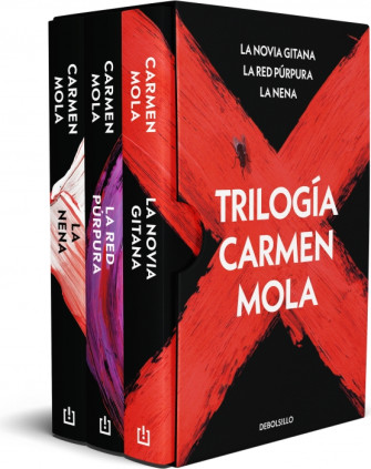 Trilogía Carmen Mola (pack con: La novia gitana | La red púrpura | La Nena)